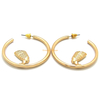 new 2020 women earring jewelry 18k gold plated stainless steel silver nefertiti big hoop circle earrings