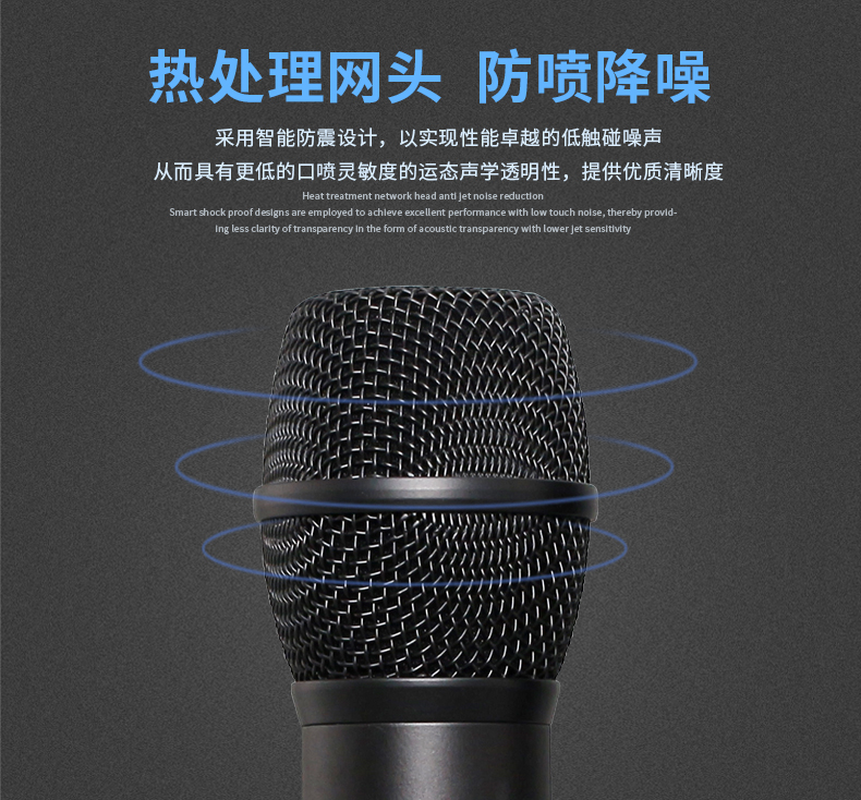 details of Professional true diversity wireless microphone outdoor stage performance wedding KTV one drag two Lavalier microphone u segment (2)