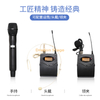 Professional True Diversity Wireless Microphone Outdoor Stage Performance Wedding KTV One Drag Two Lavalier Microphone U Segment