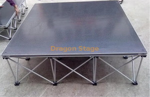 Easy Aluminum Stage For Events Mobile Stage Floor Portable Spider Stage Riser Platform 