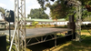 Aluminum Portable Mobile Stage Equipment Concert Podium Bridge Platform 7x4m 0.8-1.2m with Stairs And Handrails