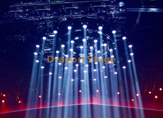 Aluminum Rotating Lighting Circle Truss with Lifting System for Sale (2)
