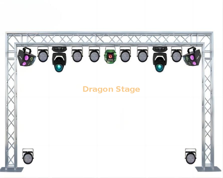 Outdoor Aluminum Lighting Gentry Truss 15x10ft (4.5x3m)
