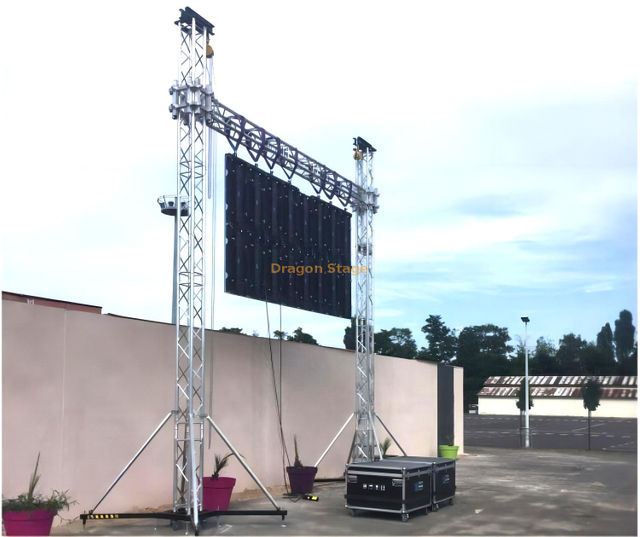 Exhibition Aluminum Stage Led Truss 7x6m