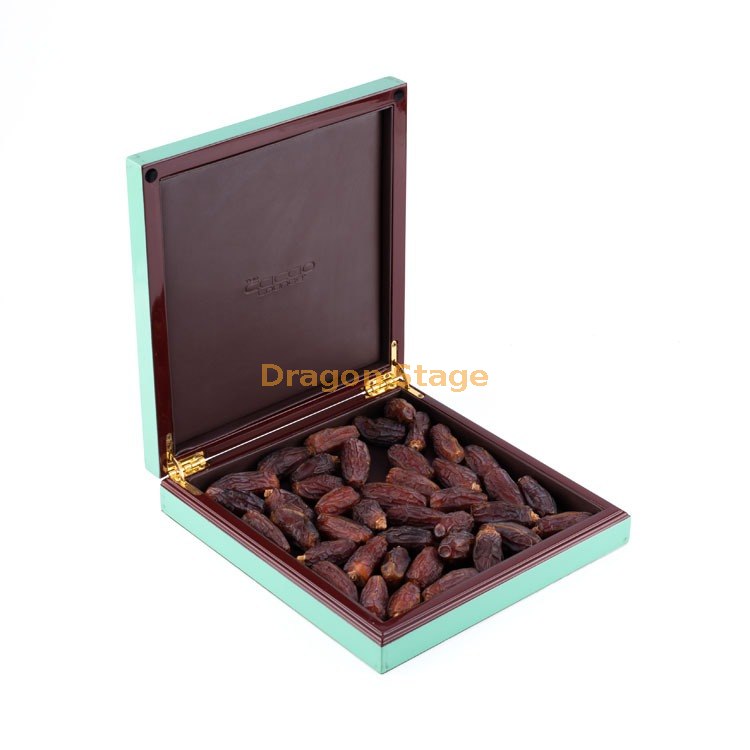 KSA Riyadh season luxury chocolate wooden box calender box for ramadan ramadan packing box