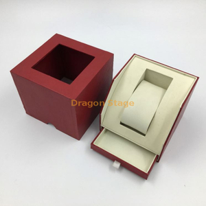 Wooden Box factory customized Custom Leather Men Women Single Watch Storage Display Box