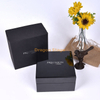 Wooden Box Packaging factory cus Premium Custom Logo Glossy Wood Watch Packaging Box