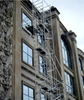 aluminum cantilever scaffold rail