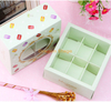 Packaging Box factory customize Luxury Custom Chocolate Window Packaging Paper Box With Clear Lid