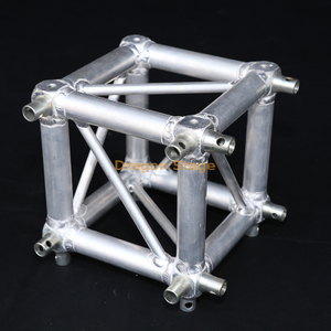 Dragonstage Aluminum Spigot 400x400mm / 389x389mm Square Box 6 Ways Corner Truss Cube Connector