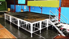 Aluminum Popular Portable Stage Packages with Adjustable Height Legs 8x6m Height 0.6-1m