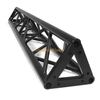 Black Triangular Lighting Truss Black Bolt Truss