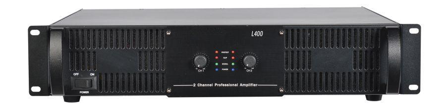 Professional power amplifier