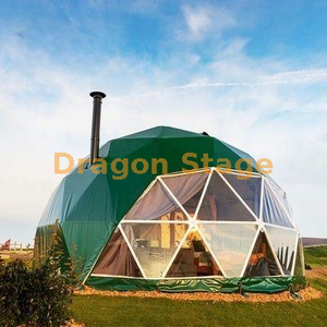 Factory Luxury Green Color Outdoor Event Camping Dome Tent For Sale