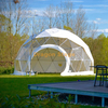 Outdoor Transparent Windproof Party Dome 3-4 Person Camping Tent