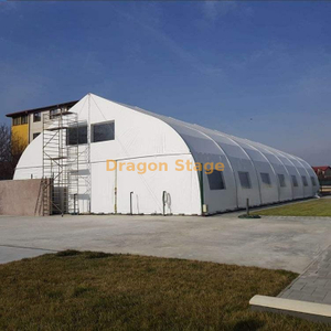 Customized Aluminum Frame Durable Outdoor Event Party Curved Tent