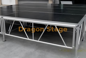 Mobile Show Portable Truss Display Stage Platform 17x10m