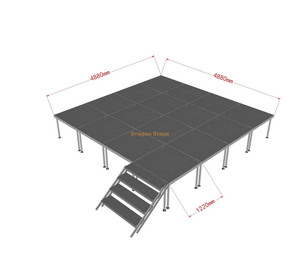 16 X 16 FT Aluminum Quick Stage Assembly