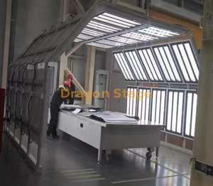 Aluminum Workshop Light Tunnel Frame