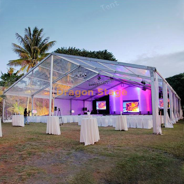 Luxury Transparent Cover Clear A Frame Wedding Party Event Tent