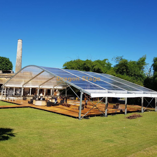 Clear Roof Arcum Canopy Tent Structure for Event Center