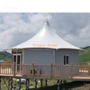 Factory Structure PVC Roof Luxury Event Glamping Hotel Tent with Windows