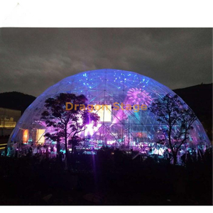 Outdoor Transparent 20m Greenhouse Dome Tent for Concert Party