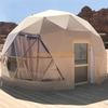 Outdoor Desert Hotel Glamping Luxury Party Dome Tent with Door