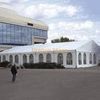 White Outdoor Church Event A Frame Tent For Wedding Party