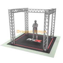 Tradeshow Booth 5x5x4m H Shape Design