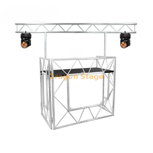 Foldable Portable DJ Booth Façade 