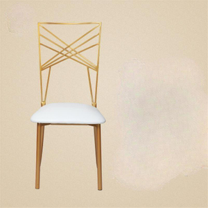 Reinforced chair cross back chair European style hotel restaurant chair hotel furniture chair outdoor wedding chair wholesale