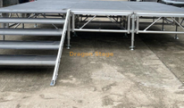 Aluminum Portable Dj Lighting Truss Stage Platform 12.2x8.54m