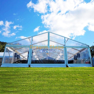 Transparent Luxury Wedding Hall Event Party Lounge Tent For 300 People