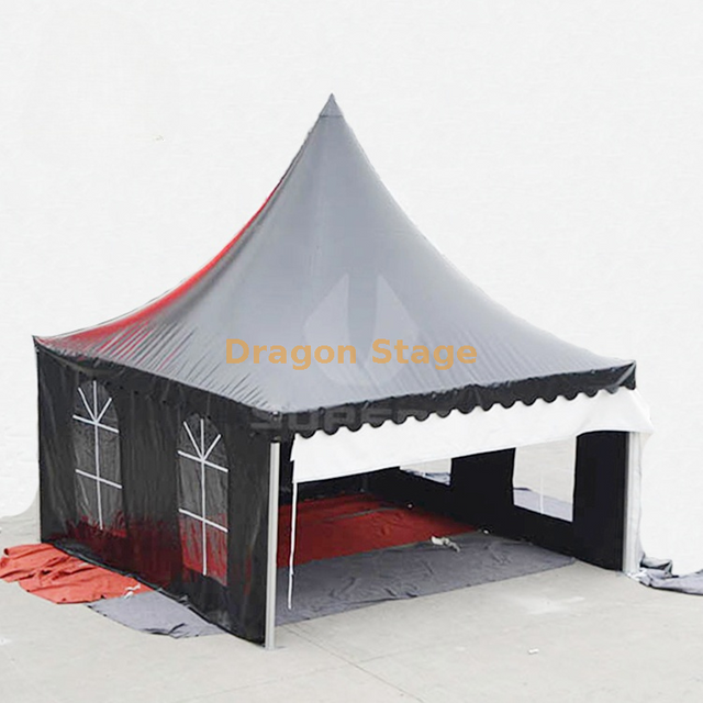 3x3 4x4 5x5 6x6 Wedding Pavilion 8x8m Pagoda Tent For Outdoor Party 50 People