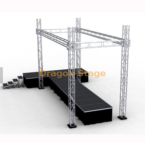 Aluminum Runway Catwalk Portable Stage Truss 26x4x8m