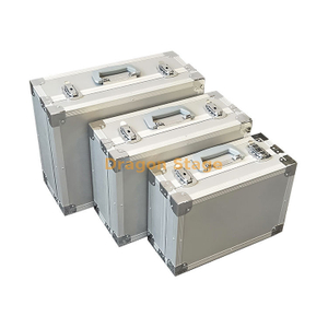 Event Durable Molding Silver Aluminum Suitcase