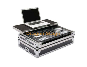 Party DJ Laptop Black Flight Case With Custom Size