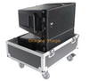 Party Aluminum Flight Case Hardware With Foam And Wheels