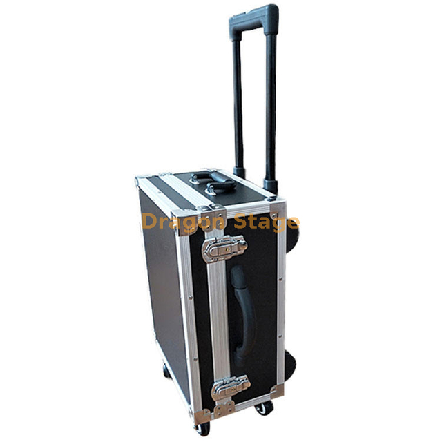 Good Quality Event Black Hardware Carrying Aluminum Case With Wheels And Handles