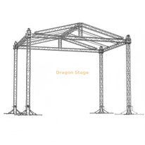 Aluminum Stage Concert Truss Event 8x5x7m