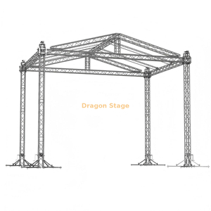 Aluminum Stage Concert Truss Event 8x5x7m