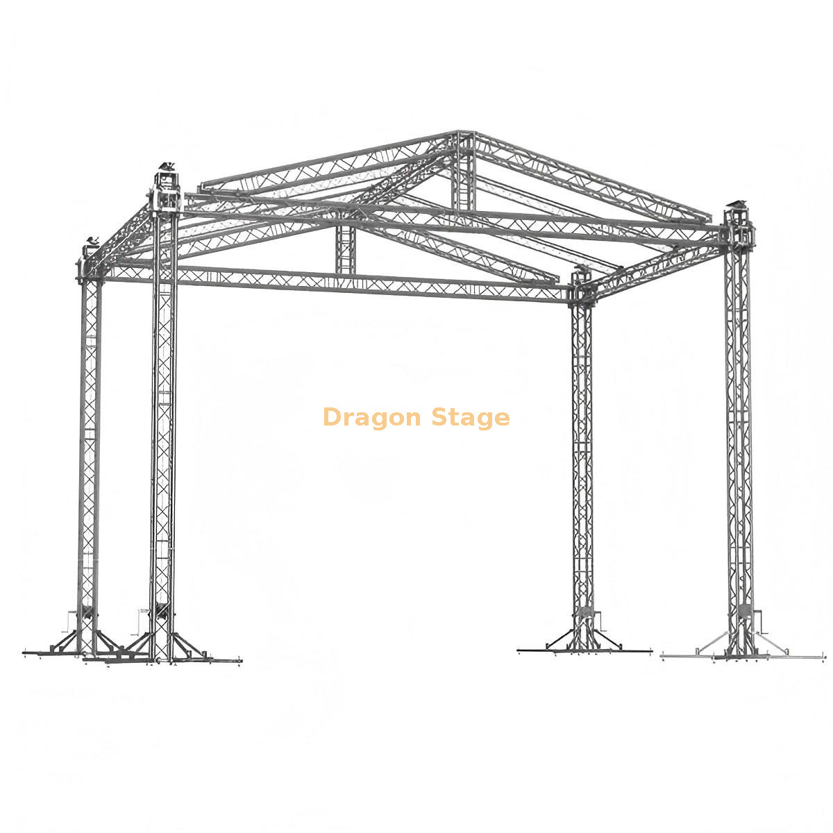Aluminum Stage Concert Truss Event 8x5x7m
