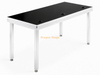 Custom 2200x800x900mm Mobile Aluminum DJ Table with Lockable Casters