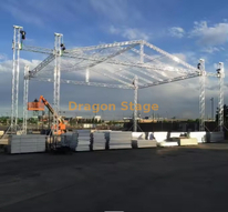 12x10x7m Peak Roof Aluminum Bolt Truss System with 3m Speaker Wings