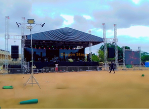 Event Sound Stage System With Roof Truss 16x12x10m