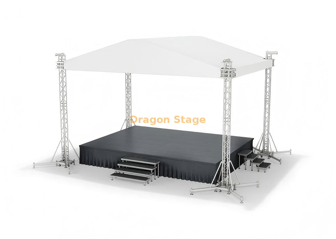 Outdoor Event Stage Truss Design System 9x8x5m