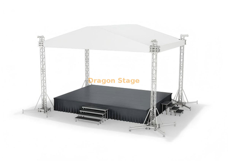 Outdoor Event Stage Truss Design System 9x8x5m