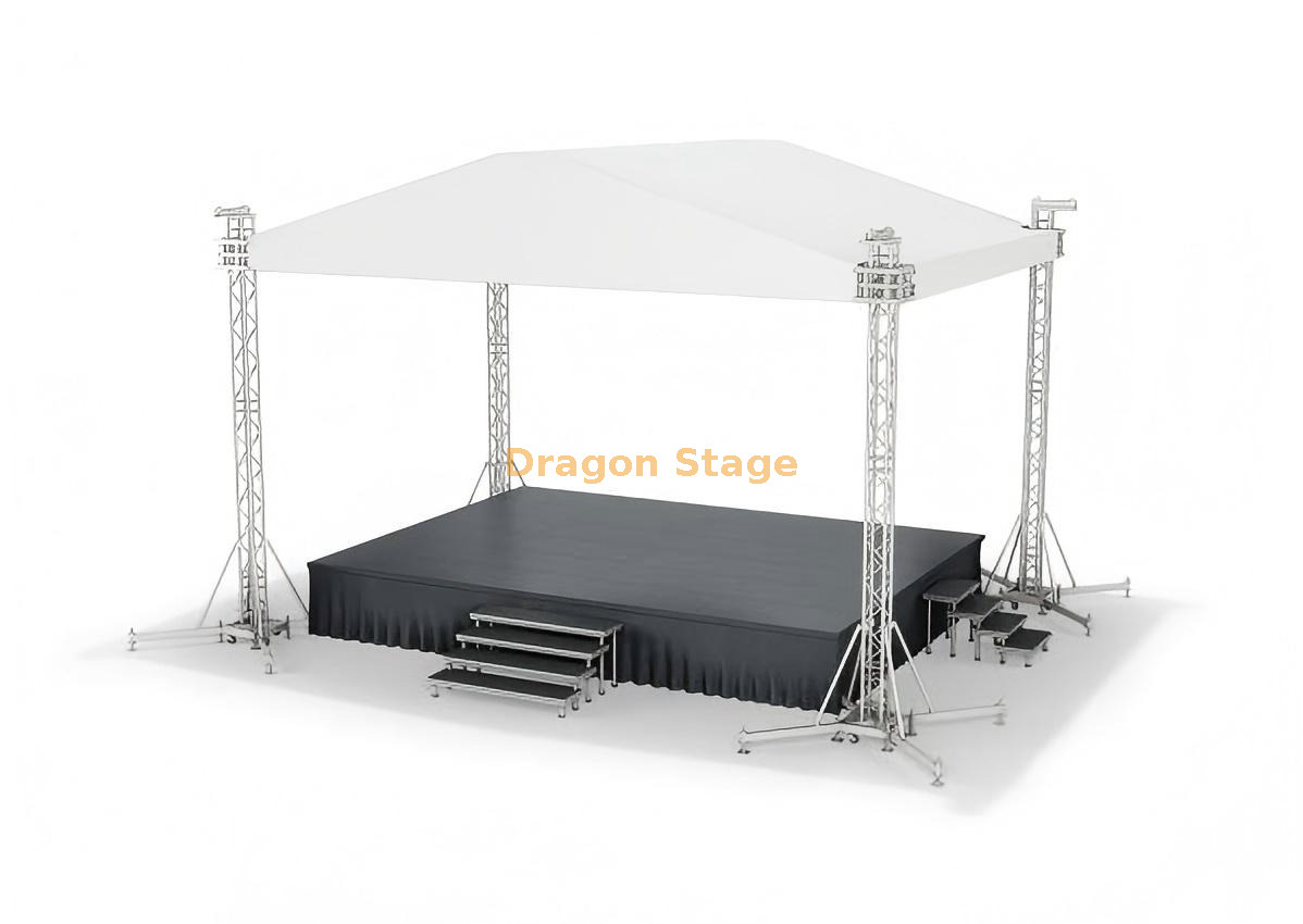 Outdoor Event Stage Truss Design System 9x8x5m