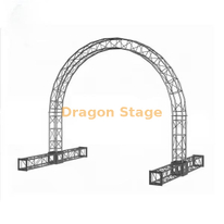 3x3m Aluminum Alloy Curved Arch Truss System – Portable Mobile Gantry for Events & Exhibits